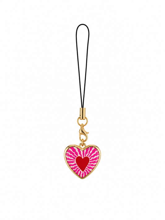 Pink Heart Charm
