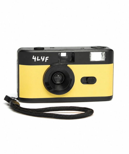 The Butter Yellow 4LYF Film Camera
